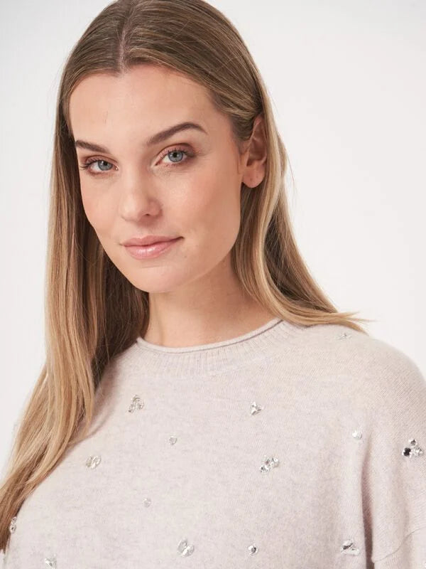 EMBELLISHED CREWNECK 104520