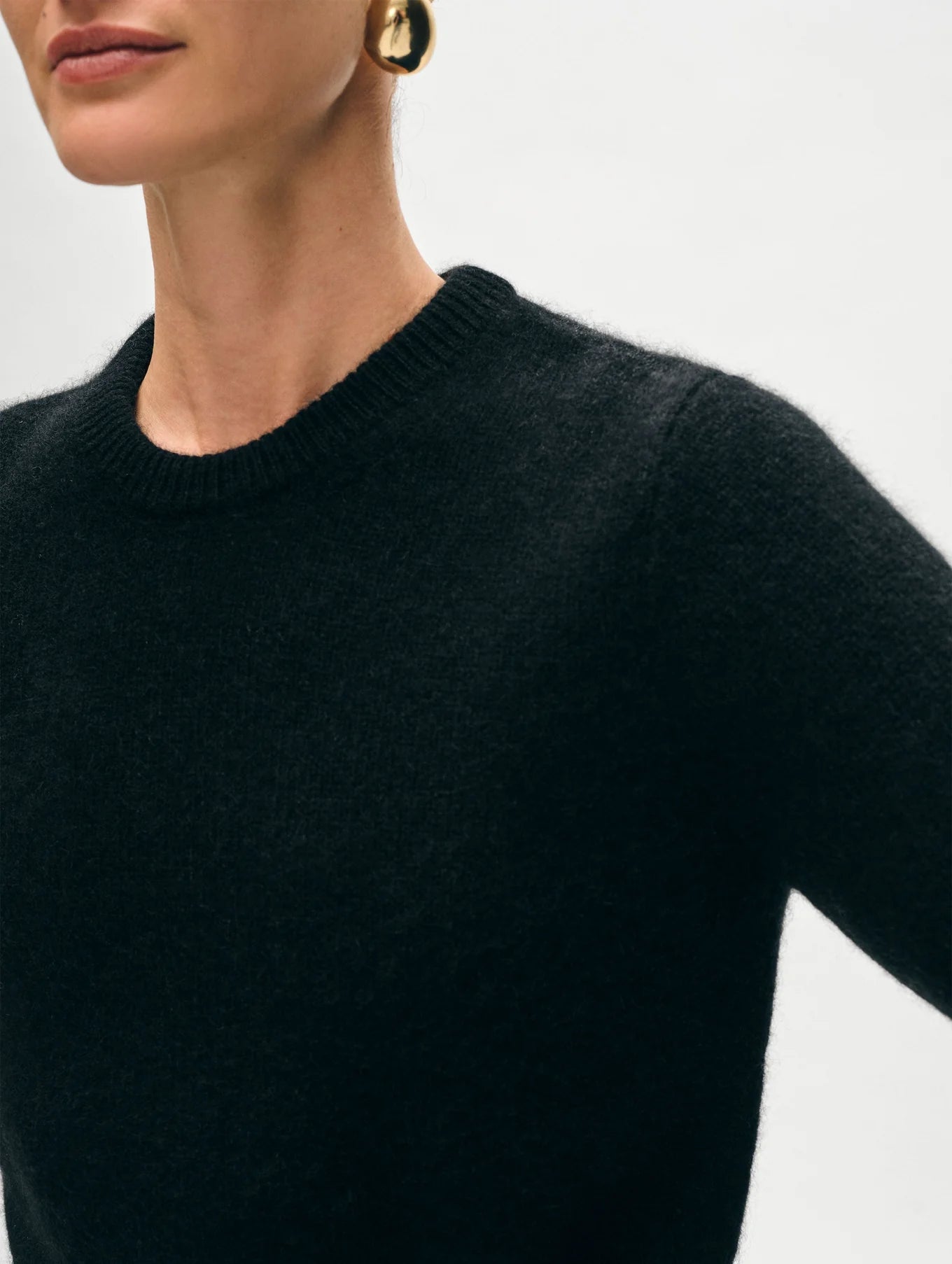 BRUSHED CASHMERE TEE 21203