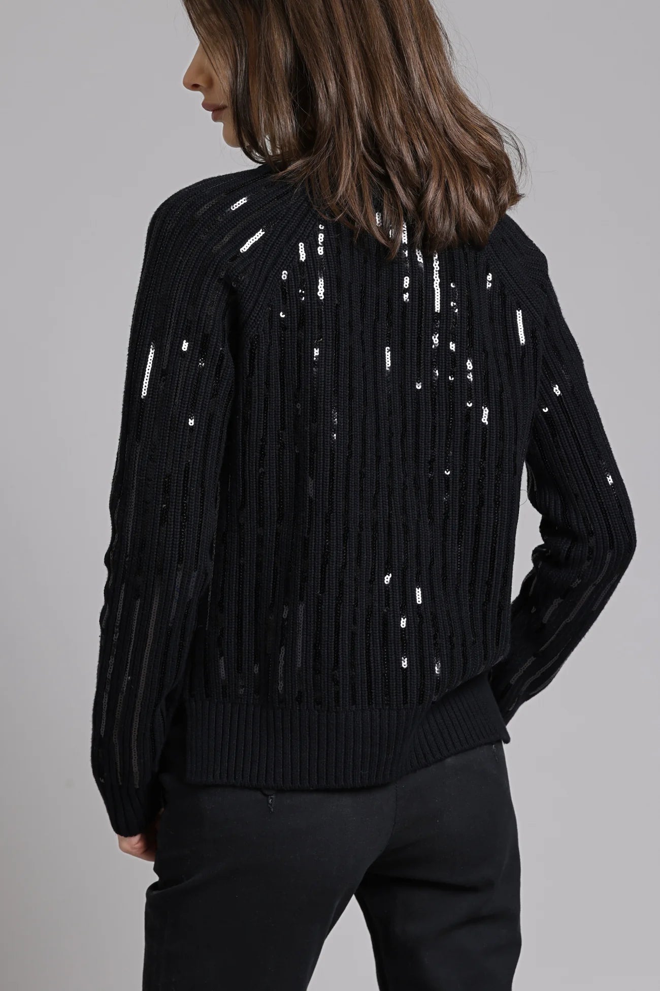 SEQUIN SHAKER CREWNECK 89100