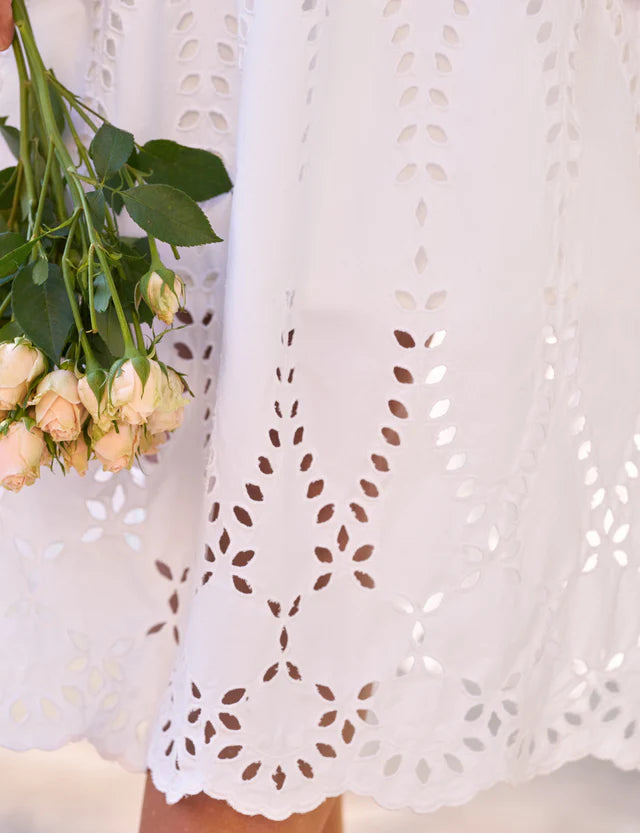 GRACE EYELET DRESS