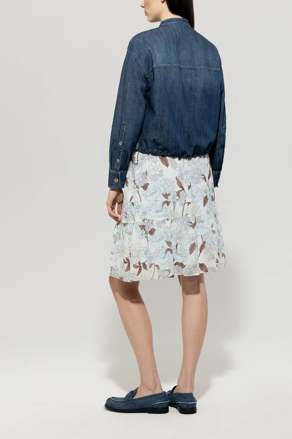DENIM BLOUSON JACKET 418453/34740H