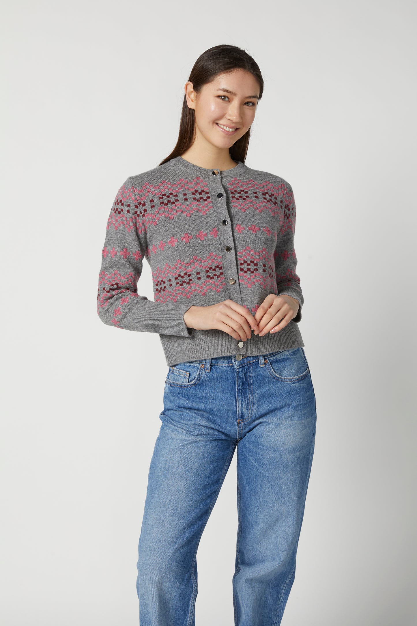 FAIR ISLE CARDIGAN KB7099