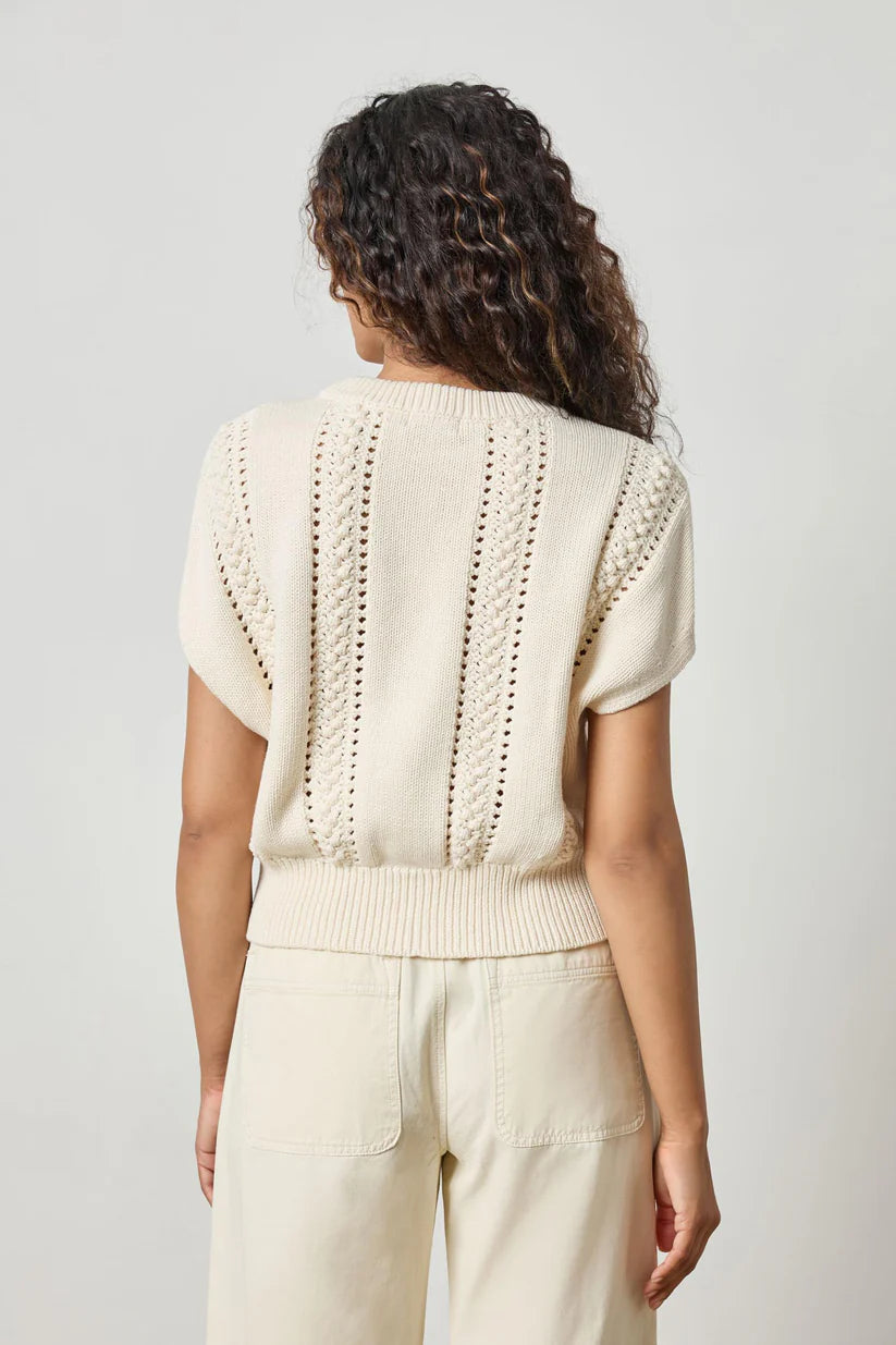WEDGE CREWNECK SWEATER PA2852