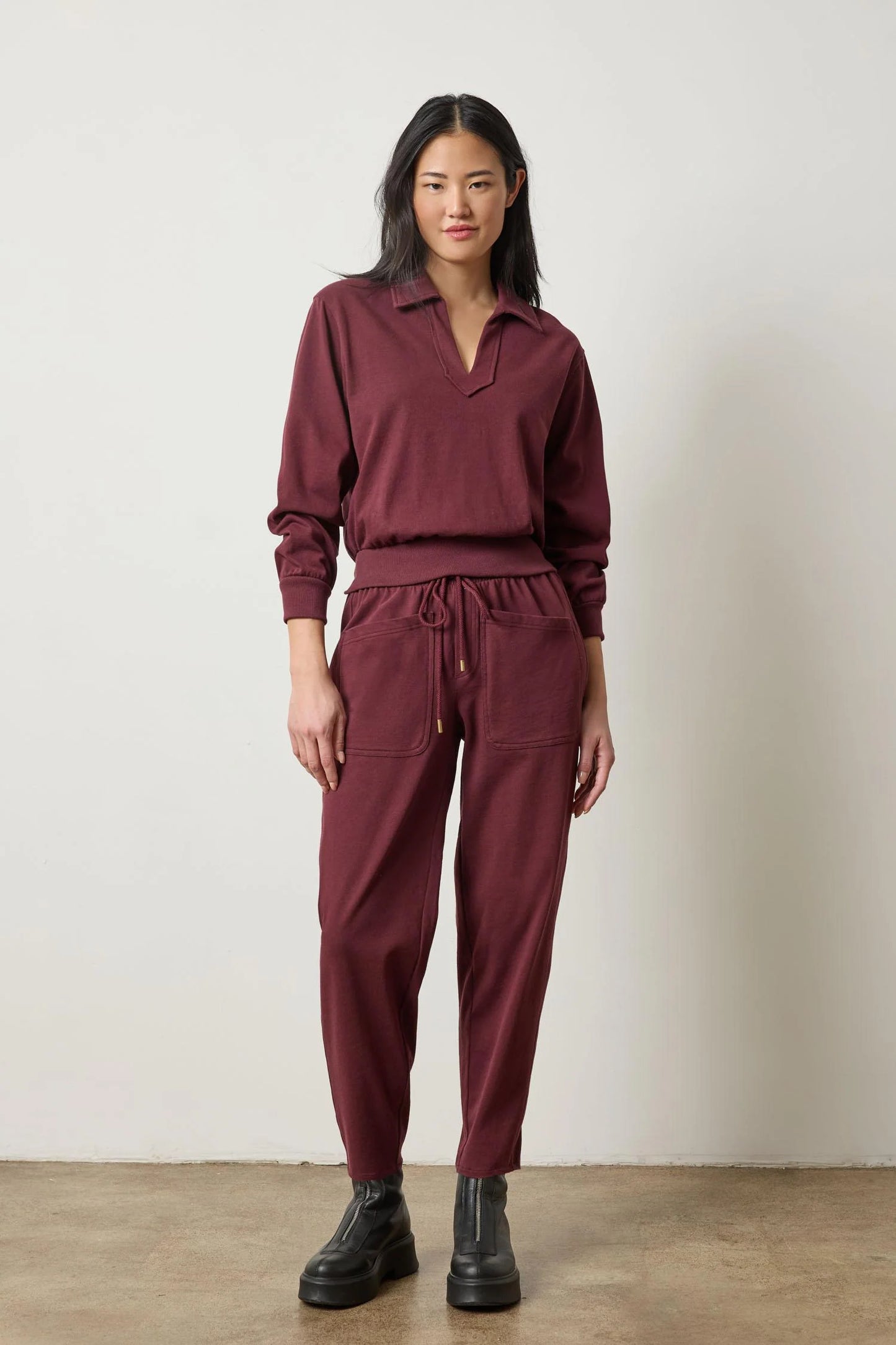 DROP SHOULDER POLO PA3103