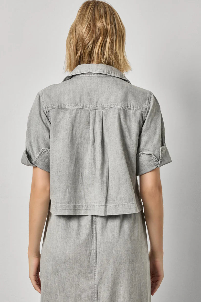 DENIM CUFF SHIRT PA3260