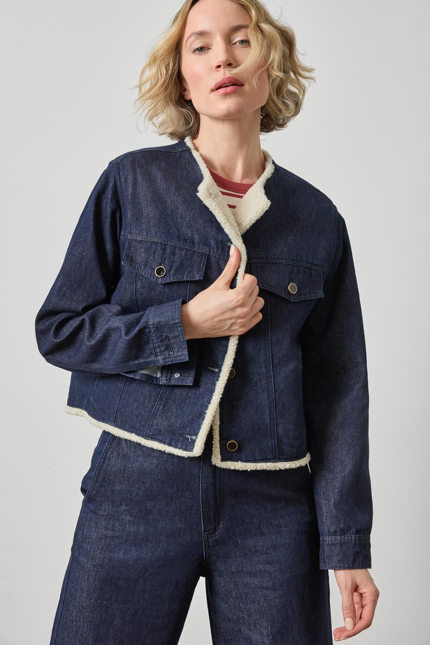 SHERPA LINED JEAN JACKET PA3510