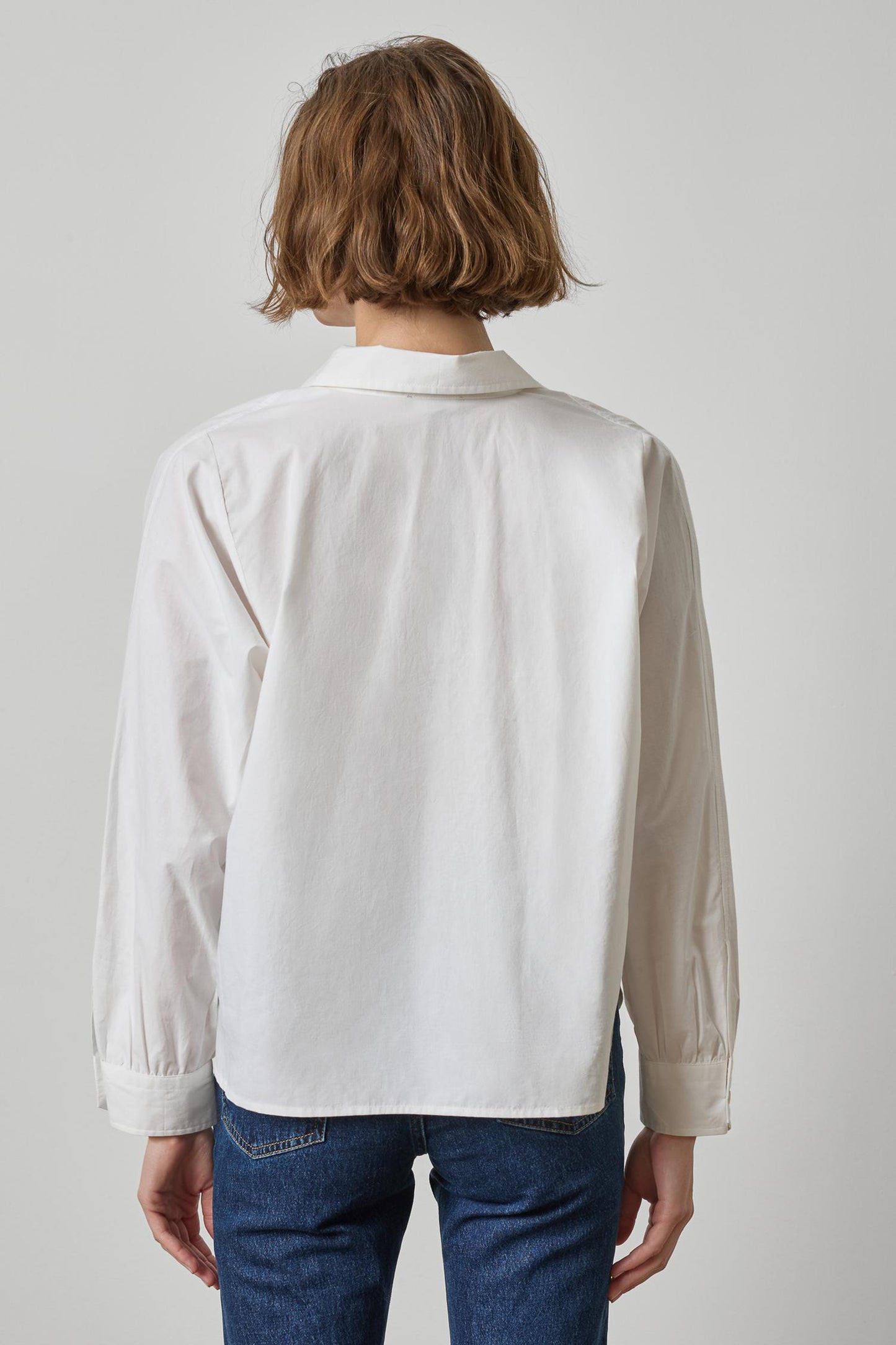 DOLMAN SLEEVE BUTTON DOWN SHIRT PA3538