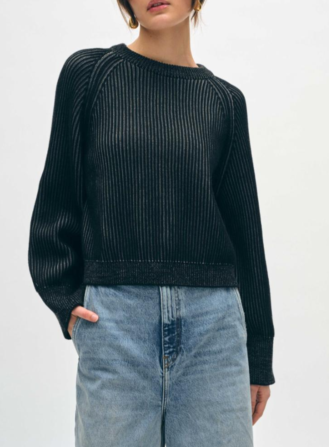 COTTON PLAITED CREW 20962