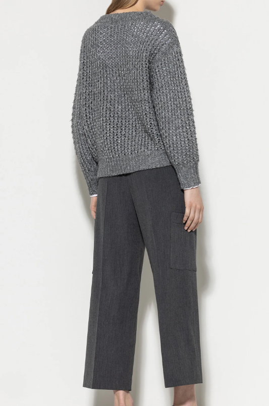 CASHMERE BLEND CARGO PANTS 608580