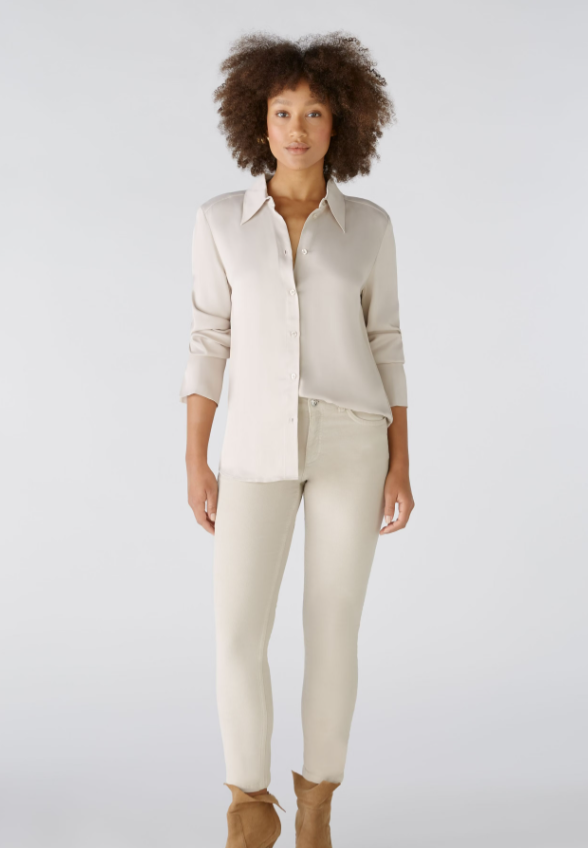 SHINY SATIN BLOUSE 89110