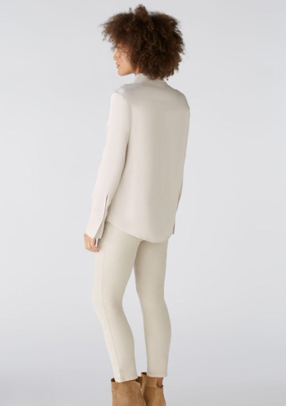 SHINY SATIN BLOUSE 89110