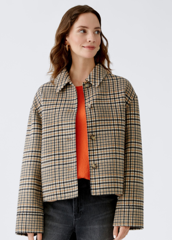 TWEED BOXY JACKET 90010