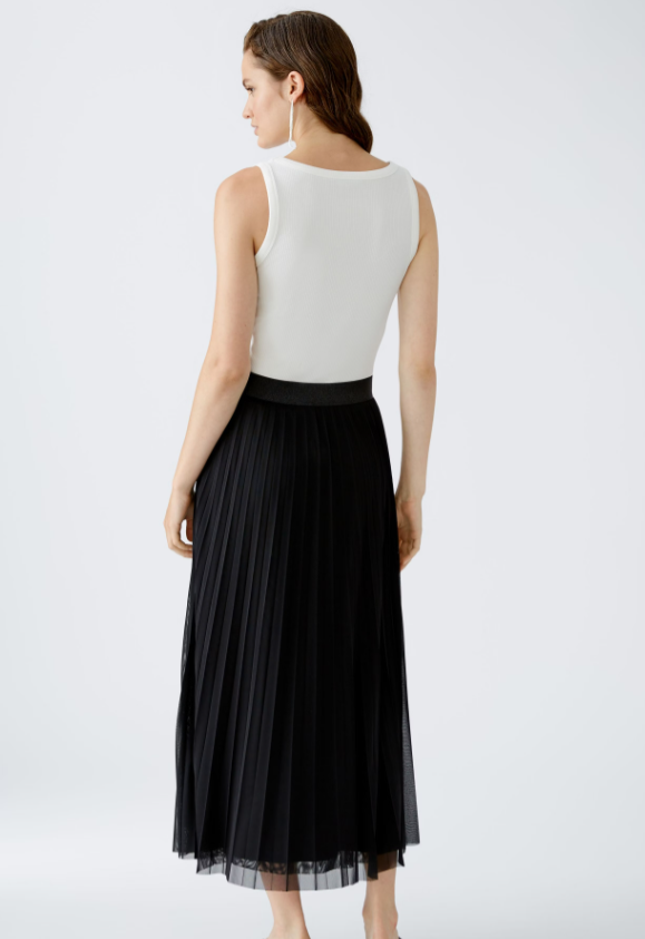 SHEER MIDI SKIRT 90085
