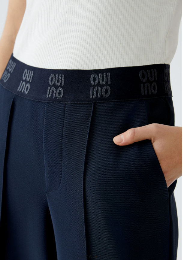 ELASTIC WAIST TROUSERS 91737