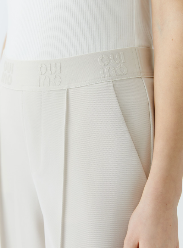 ELASTIC WAIST TROUSERS 91737