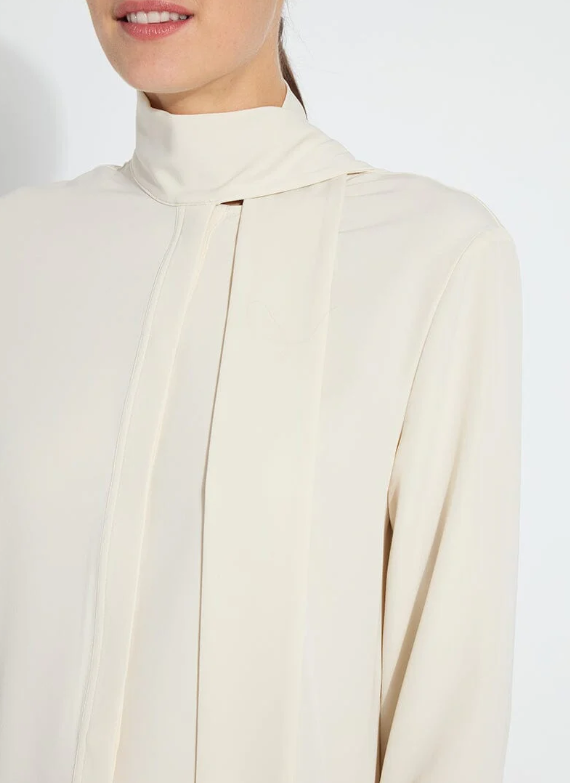 ODETTE SCARF NECK SHIRT 23-3432