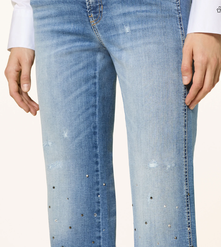FRANCESCA STUDDED DENIM 9128006760-W5