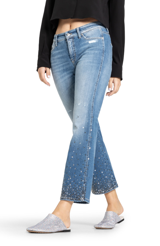 FRANCESCA STUDDED DENIM 9128006760-W5