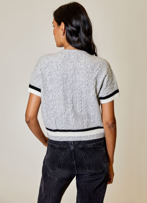 SHORT SLEEVE STRIPE BOTTOM BQS0312017