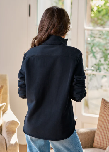 EILEEN SWEATSHIRT BUTTON UP