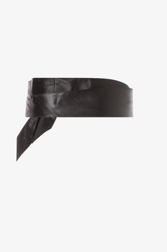 LEATHER WRAP BELT F25LT9120