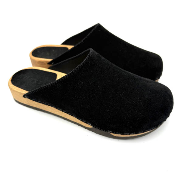 ELLA LOWRIDER SUEDE CLOG