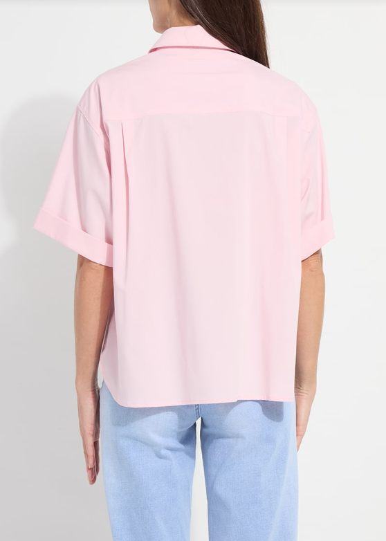 CORINNA OVERSIZED CROPPED SHIRT 21-3836-M4