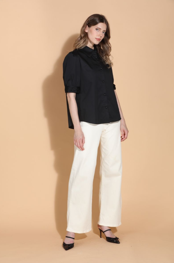 SHORT SLEEVE W/ BOW B406