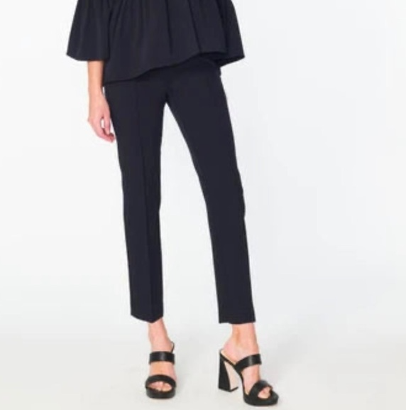 SIDE ZIPPER SEAMED PANT 9414