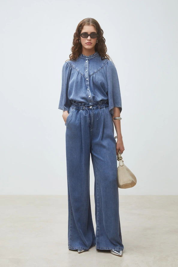 LOUISE DENIM BLOUSE S26C07069