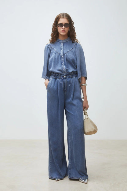 LOUISE DENIM BLOUSE S26C07069
