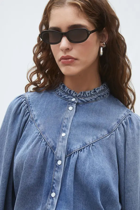 LOUISE DENIM BLOUSE S26C07069