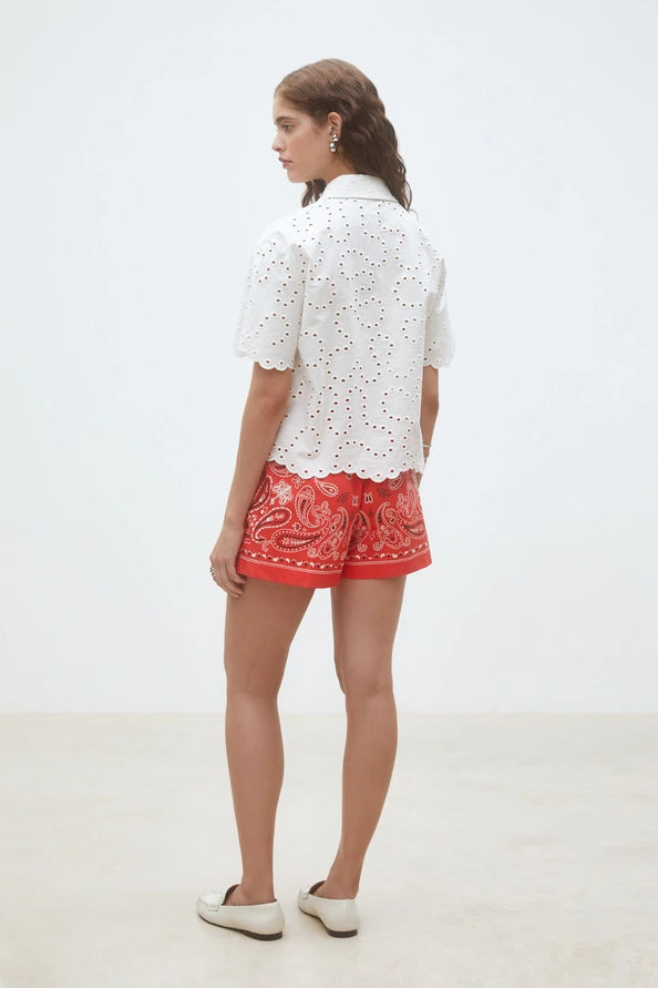 LORY EMBROIDERED BLOUSE S26C07035