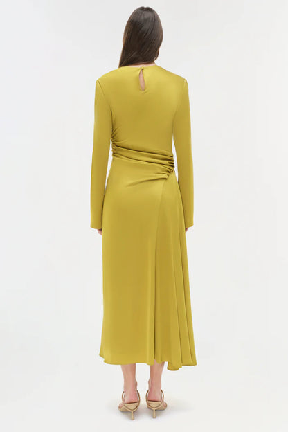 ODESSA L/S MIDI DRESS 525-1219-Q