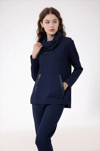 PONTE PULLOVER TOP 101-625