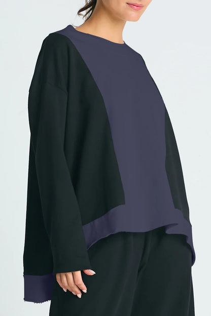 COLOR BLOCK SWEATSHIRT 1042FT