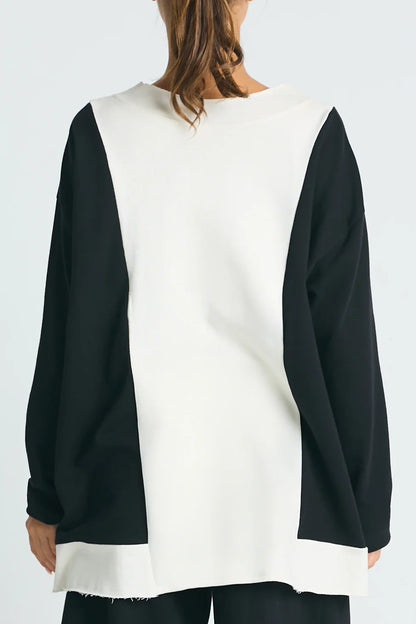 COLOR BLOCK SWEATSHIRT 1042FT