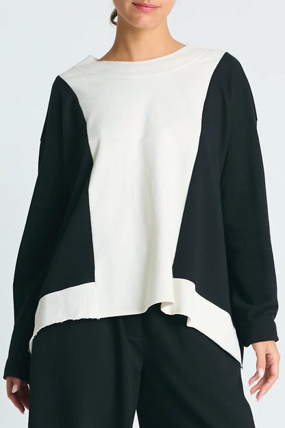 COLOR BLOCK SWEATSHIRT 1042FT
