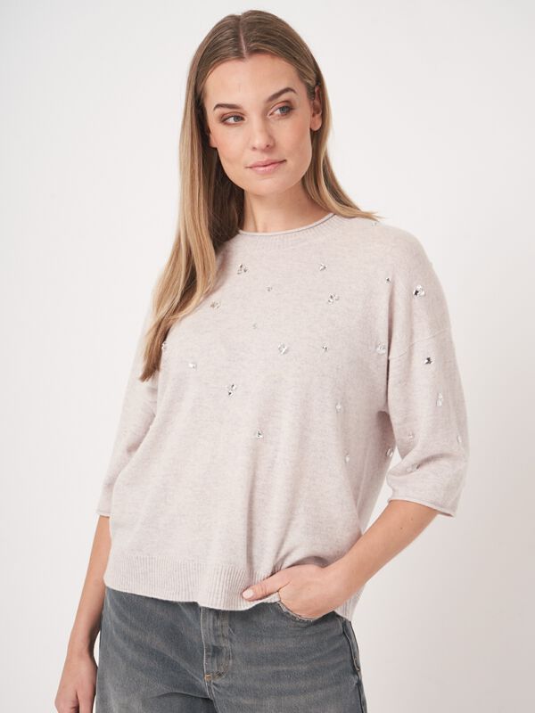 EMBELLISHED CREWNECK 104520