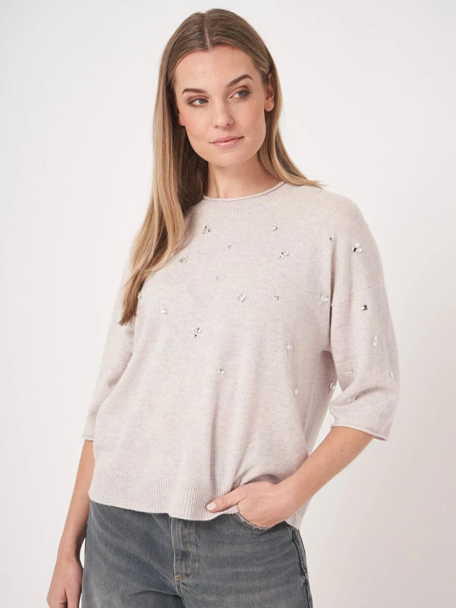 EMBELLISHED CREWNECK 104520