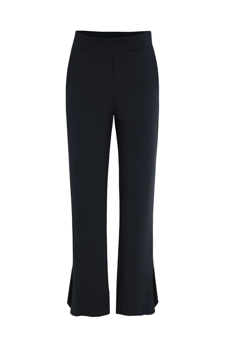 PONTE ANKLE SLIT PANTS 109-624