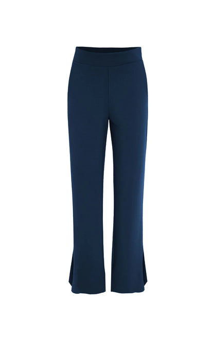 PONTE ANKLE SLIT PANTS 109-624