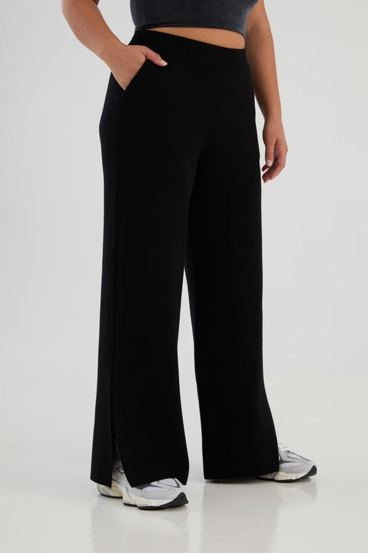 THE SWEATER WIDE LEG PANT