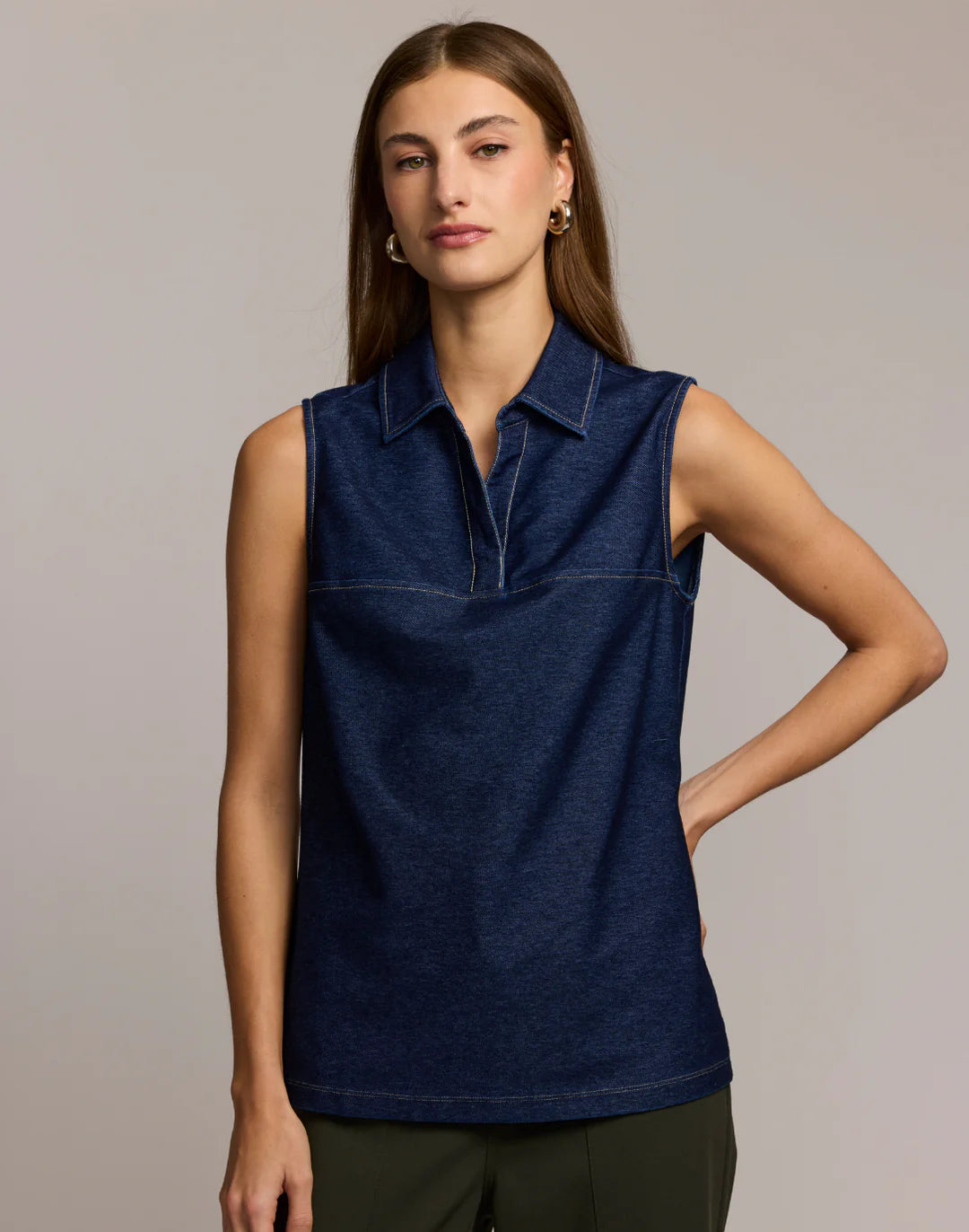 JANE SLEEVELESS DENIM 1611208