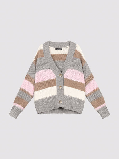 CANDY STRIPE CARDIGAN 201657