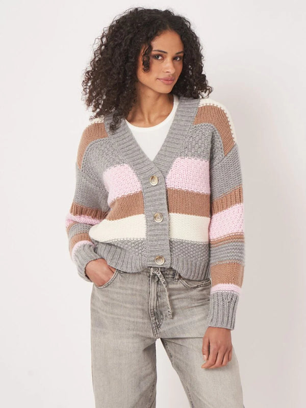 CANDY STRIPE CARDIGAN 201657