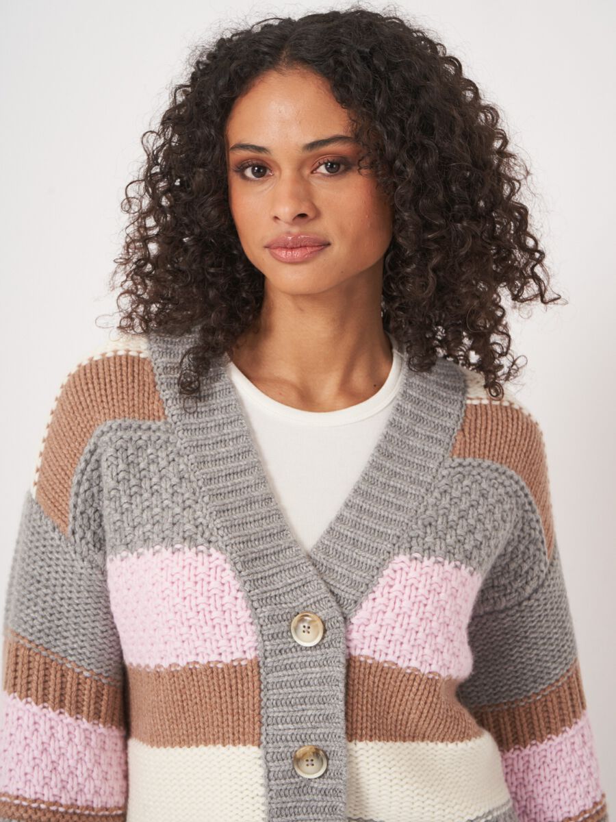 CANDY STRIPE CARDIGAN 201657