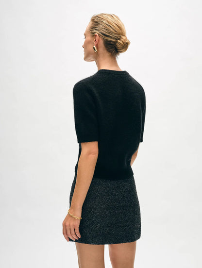 BRUSHED CASHMERE TEE 21203