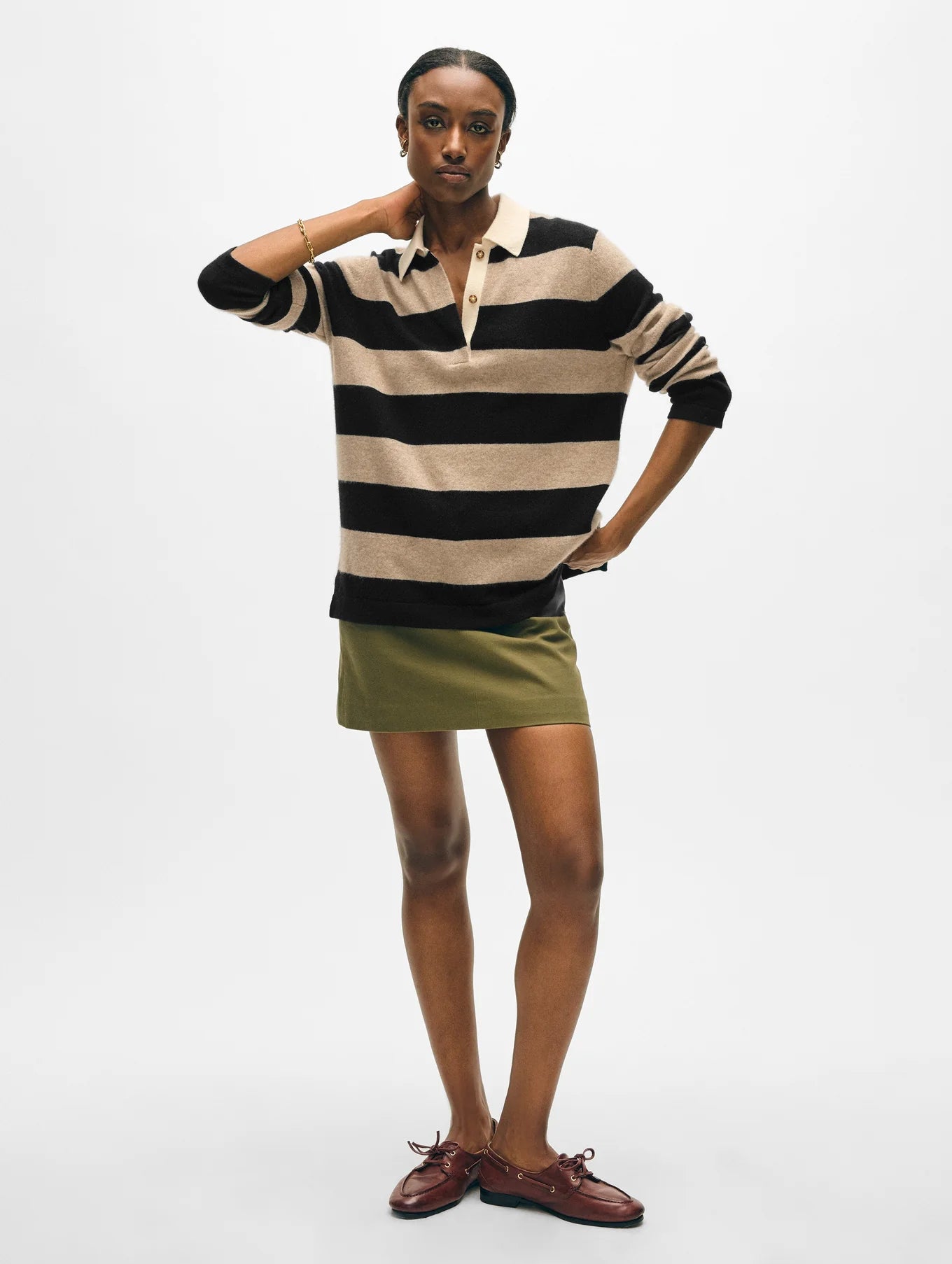 RUGBY STRIPE POLO 21447