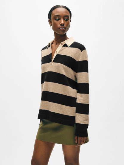 RUGBY STRIPE POLO 21447